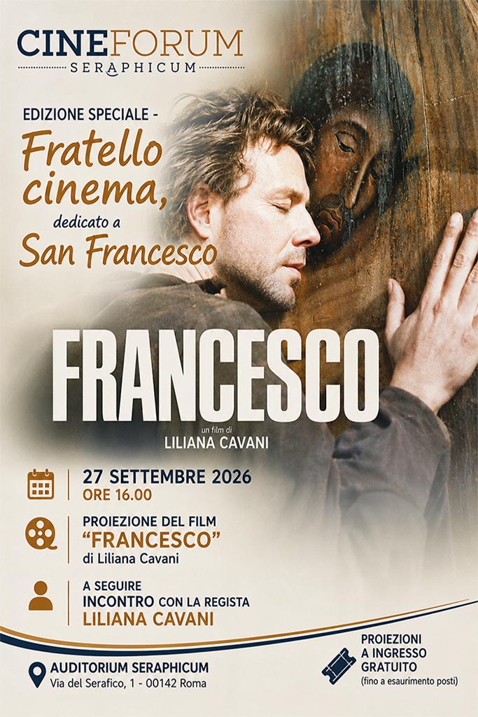 27 settembre 2026: Proiezione speciale di "Francesco"